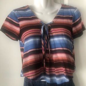 Forever 21 Crop with front tie up detail BNWT sz s